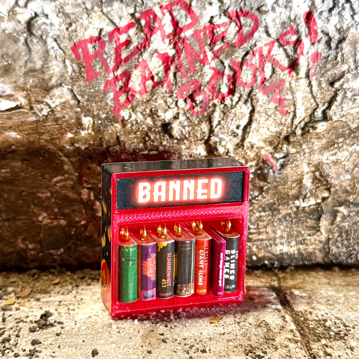 Banned Books Book Charms