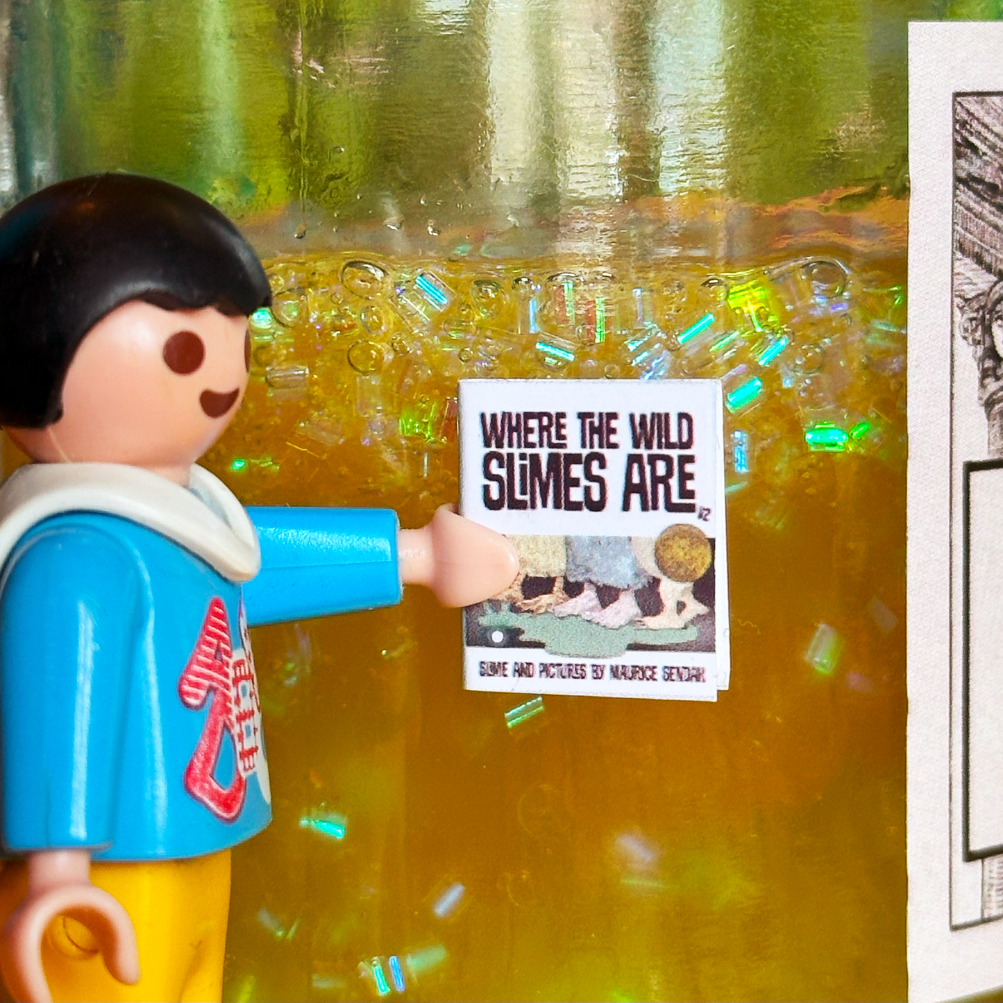 Picture Book Slimes Book Charms
