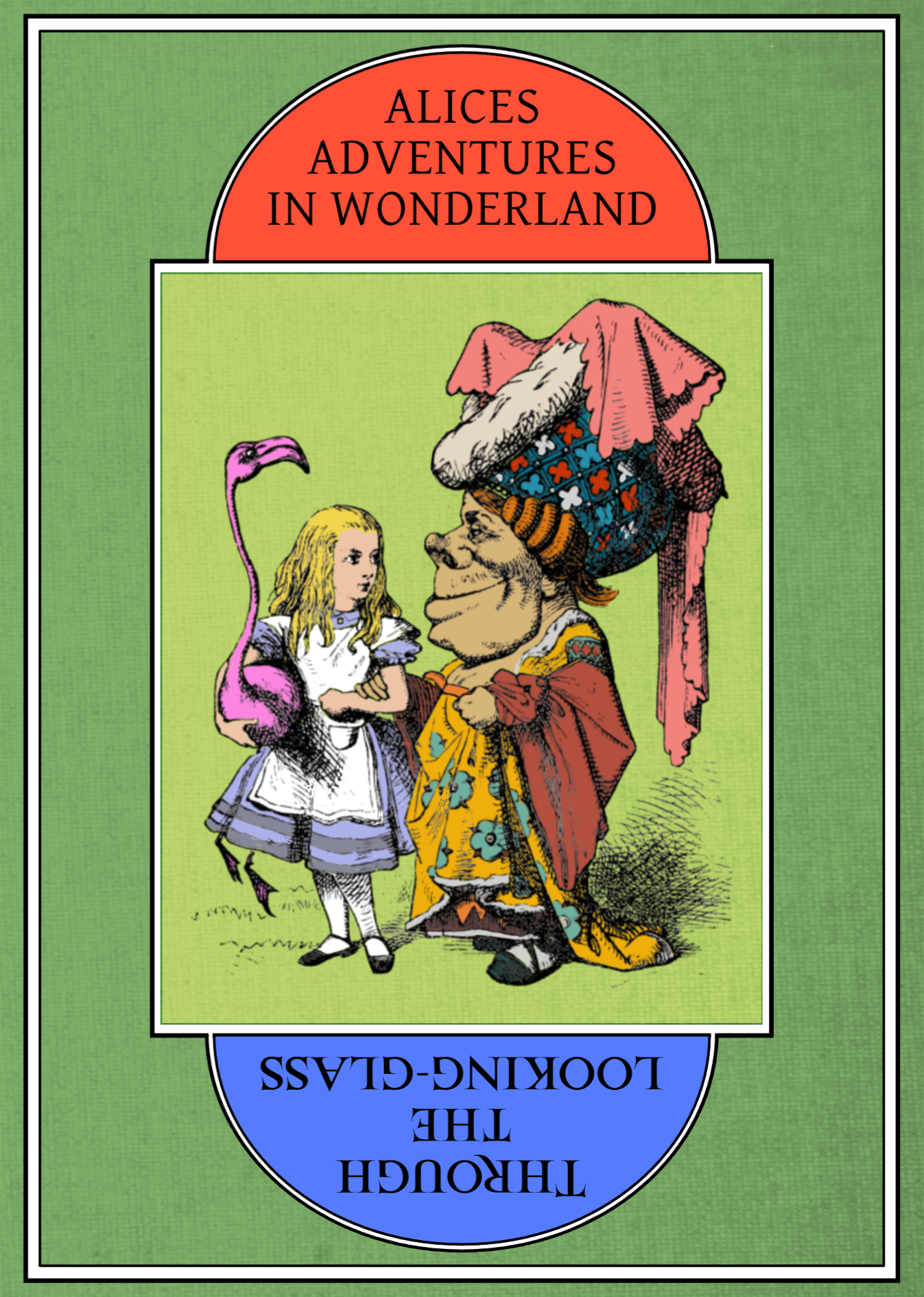 Alice in Wonderland Book Charms