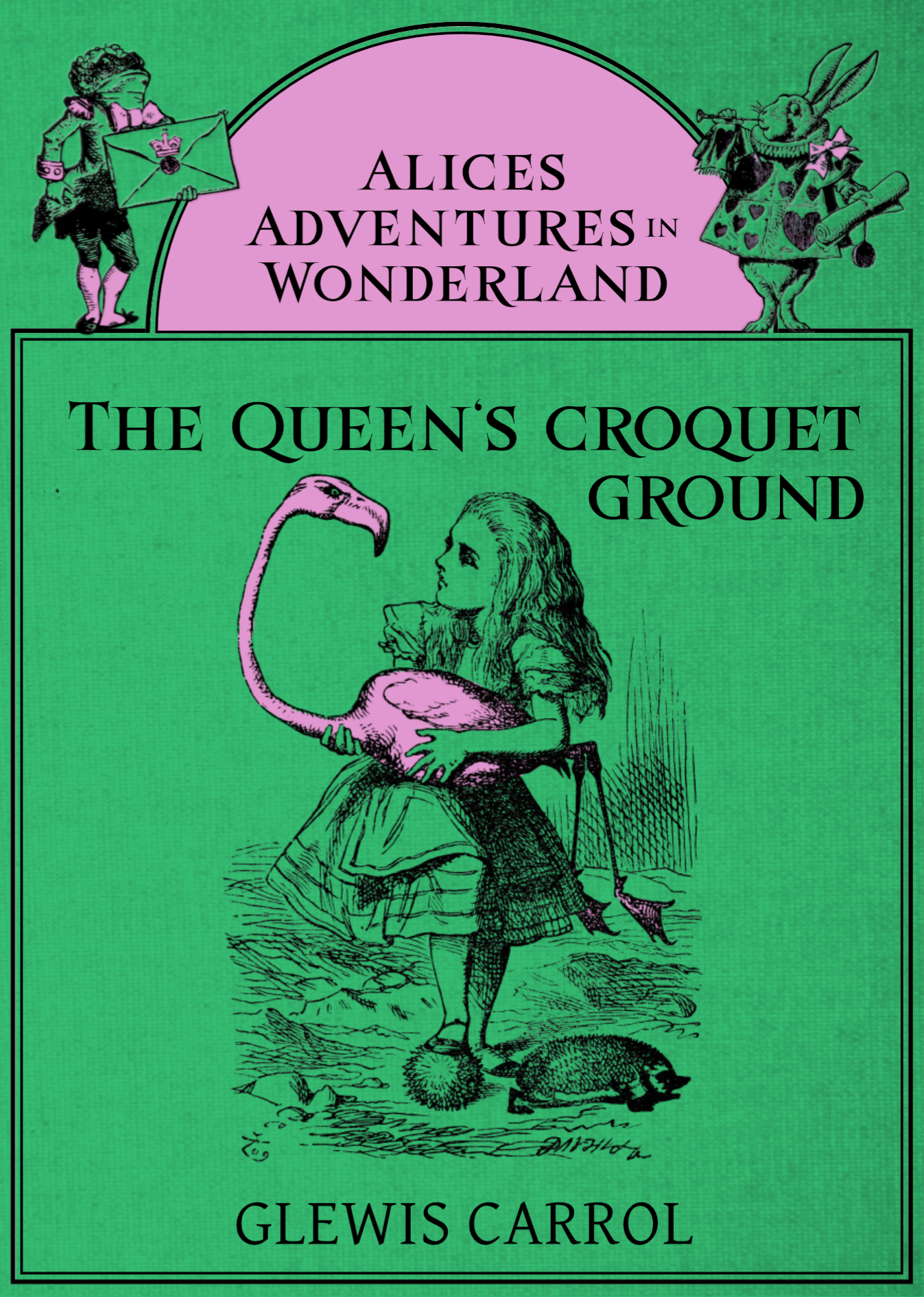 Alice in Wonderland Book Charms
