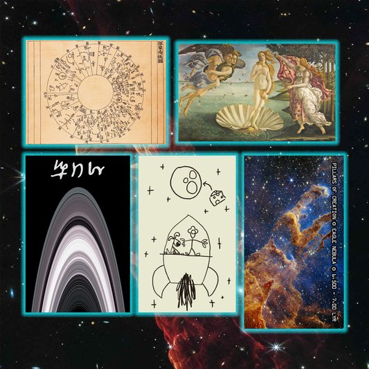 Space Slimes Poster Charms